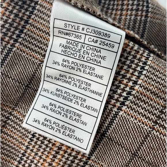 #1004 Cupcakes and Cashmere Plaid Matilda Caramel Mini
Skirt w/Ruffle Hem size 2 - Picture 12 of 14